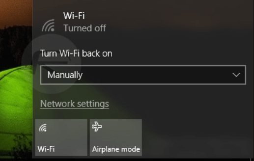 Wifi won't turn on dell laptop windows 10